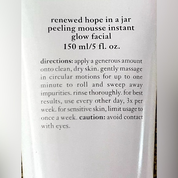 Philosophy Renewed Hope in a Jar Peeling Mousse.. NIB.. never been used.. - Picture 6 of 6
